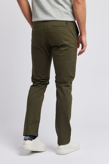 U.S. Polo Assn. Mens Classic Brown Chinos