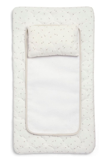 Mamas & Papas Natural Welcome To The World Seedling Luxury Changing Mat