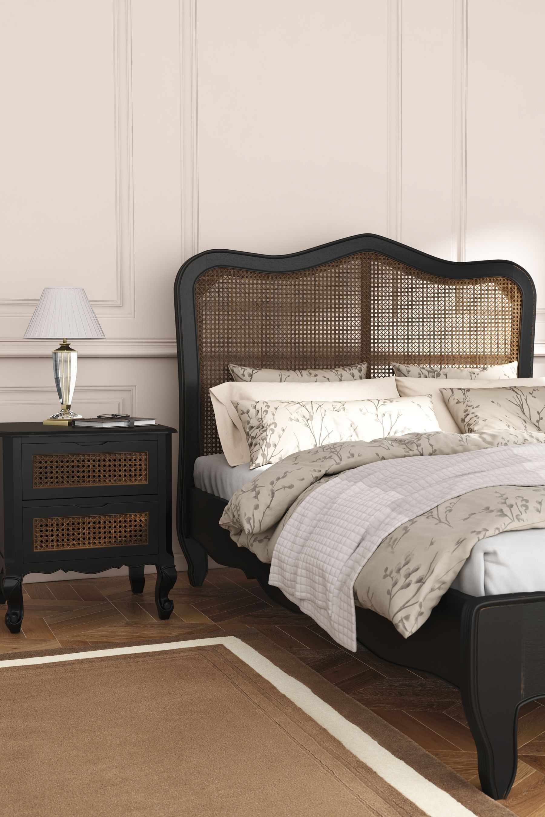Buy Laura Ashley Black Montpellier Bed Frame from the Next UK online shop