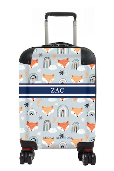 Personalised Foxy Suitcase by Koko Blossom
