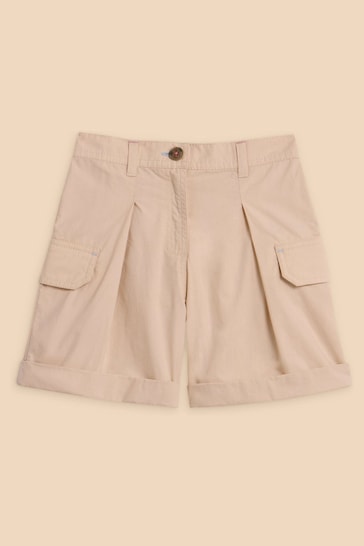 White Stuff Natural Colette Cargo Shorts