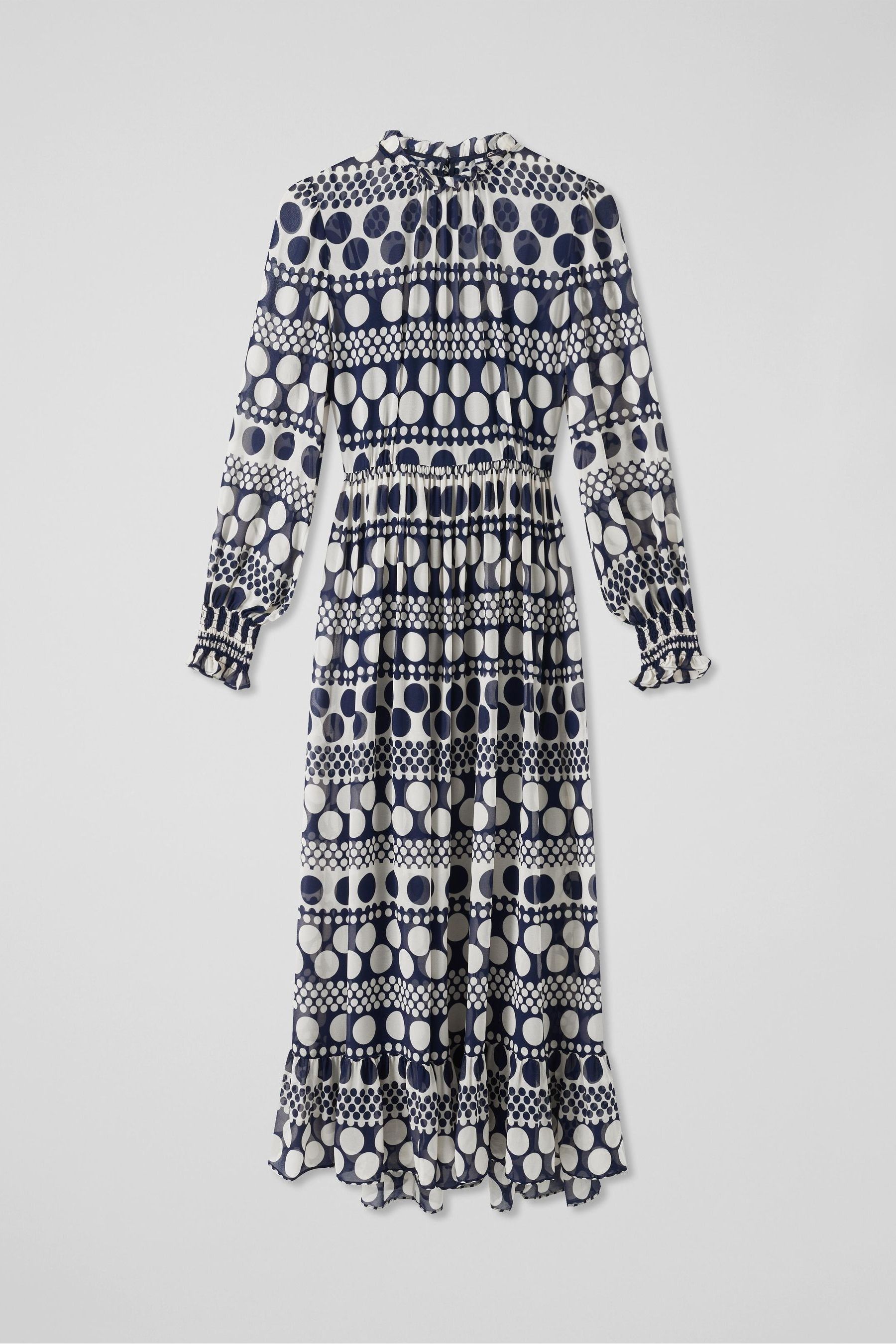 Lk bennett black and white dress cheap