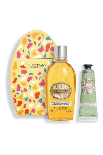 L Occitane Premium Almond Beauty Easter Egg Gift Set (Worth £35)