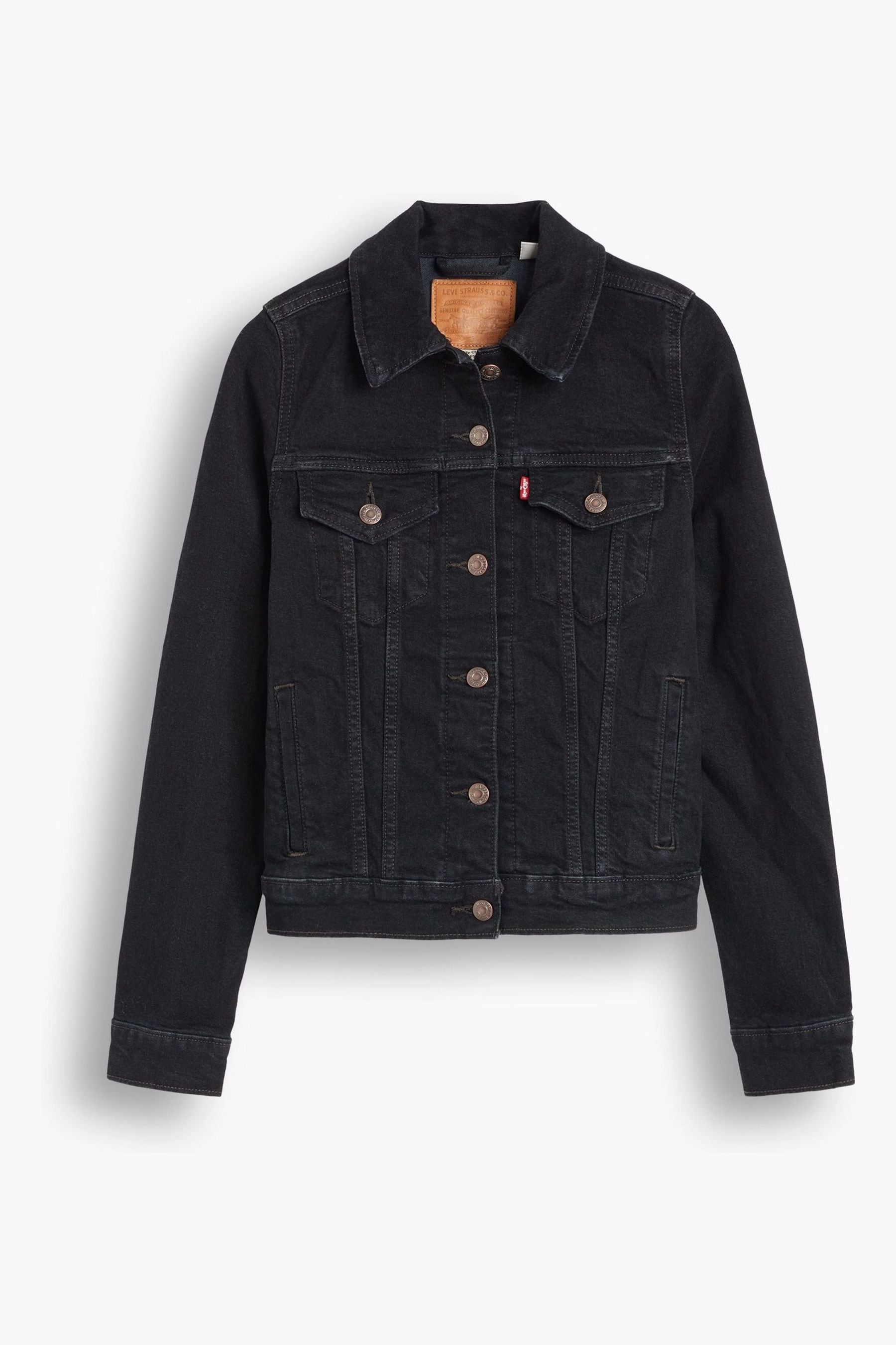 Levis discount black trucker