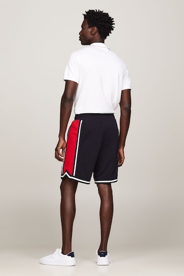 Tommy Hilfiger Black Sport Monotype Sweat Shorts