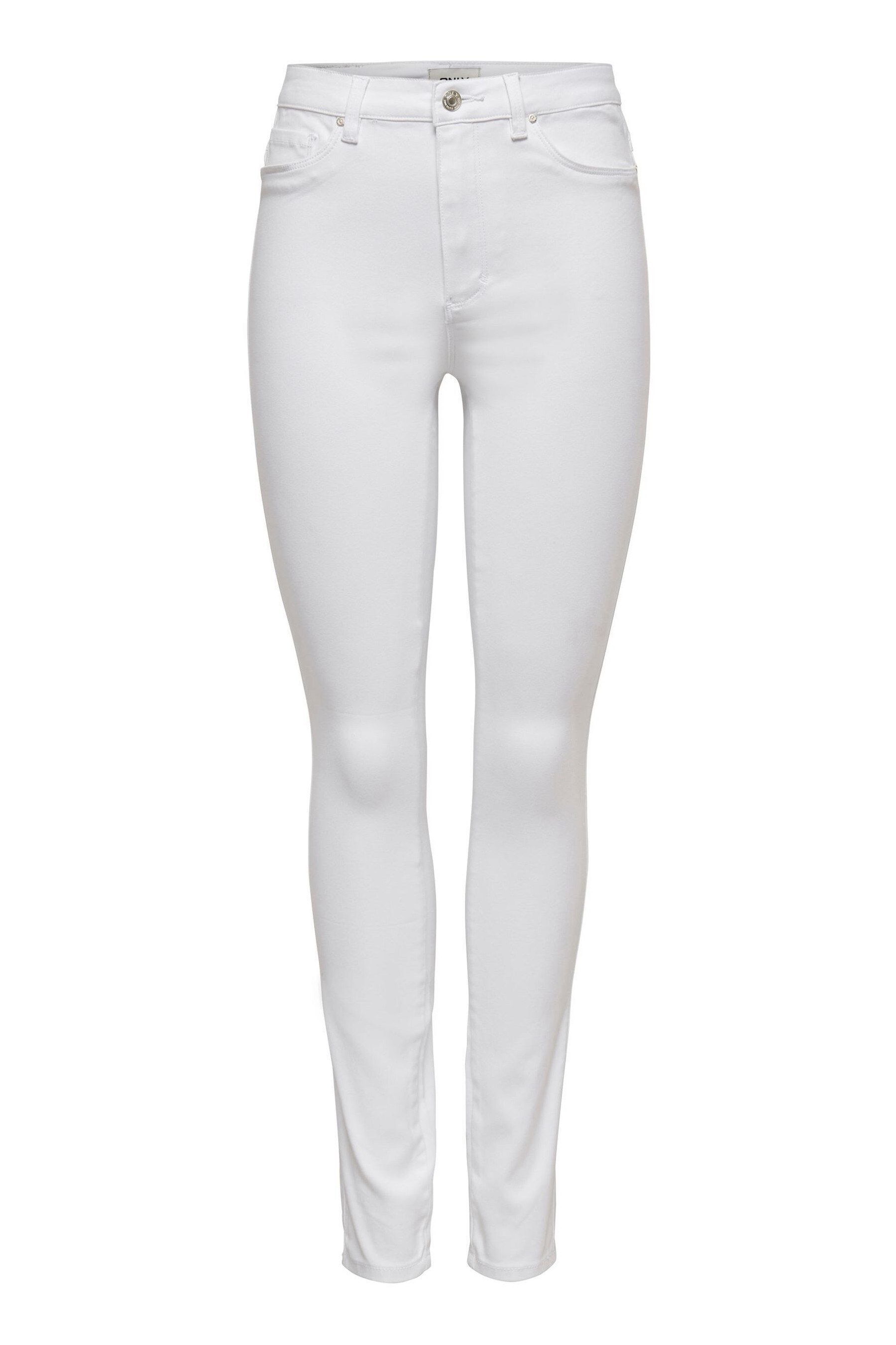 White stretch jeans ladies on sale