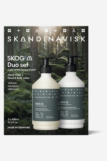 SKANDINAVISK SKOG Duo Set 450ml Handwash and Body Lotion