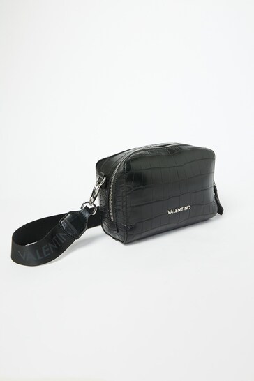 Valentino Womens Black Pattie Camera Bag