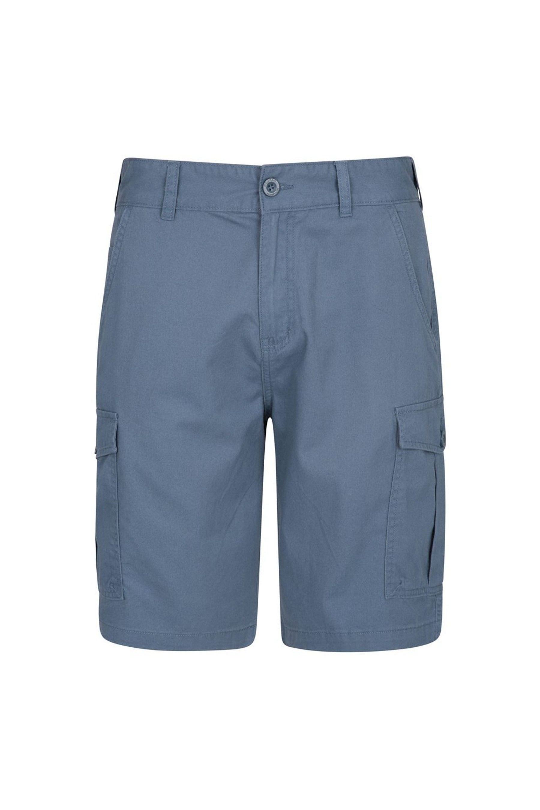 Sky blue online cargo shorts