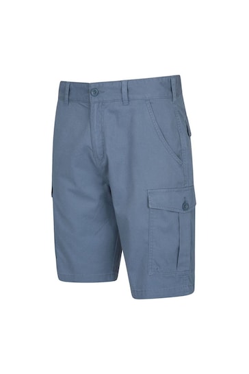 Mountain Warehouse Blue Lakeside Mens Cargo Shorts