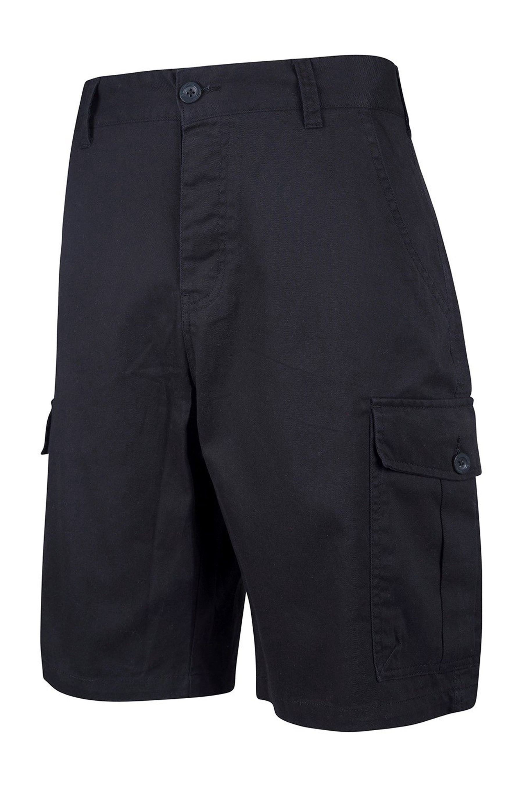 Mens cargo shorts hot sale black