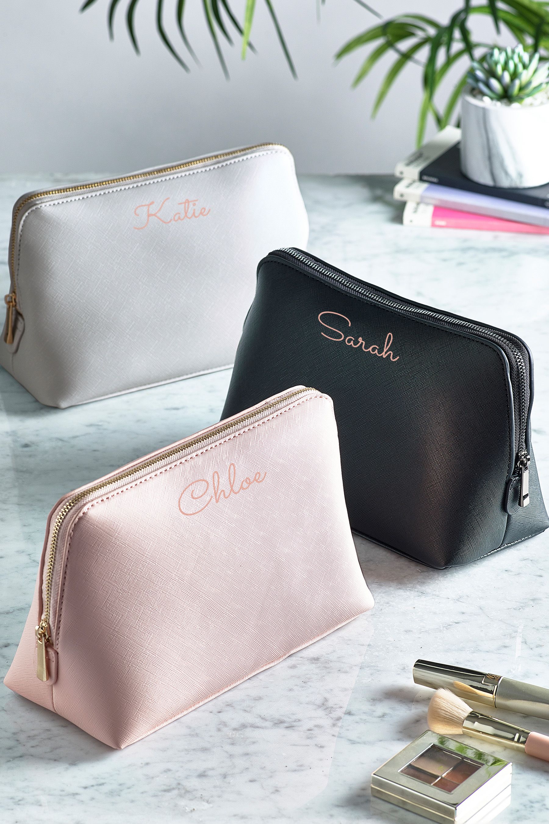 Make up bag best sale personalised