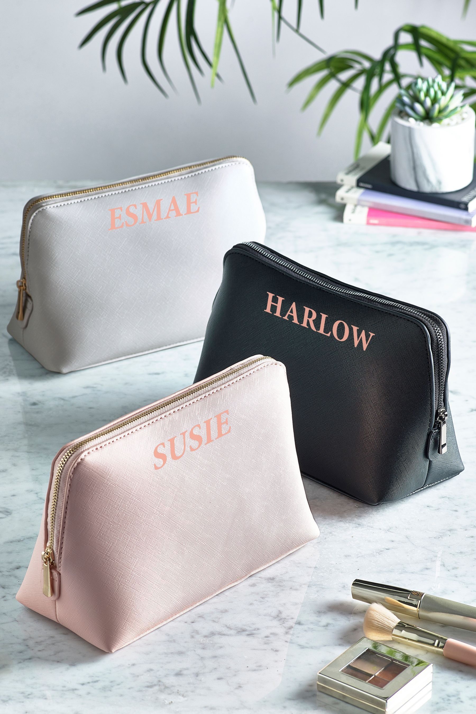 Personalised photo sale make up bag
