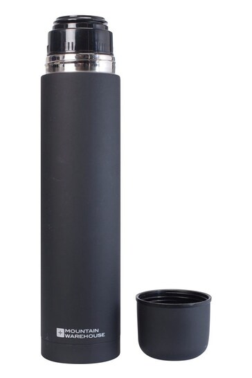 Mountain Warehouse Double Walled Rubber Finish 1L Flask