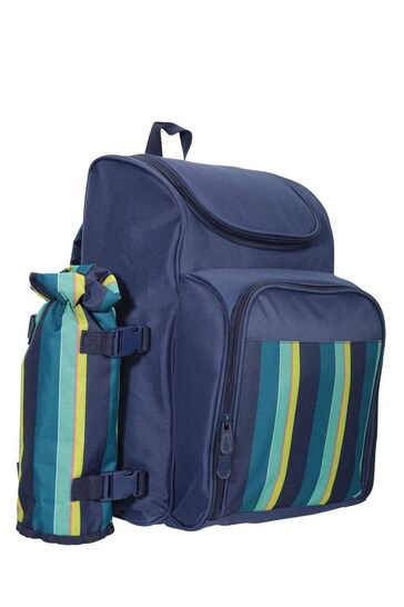 Buy Mountain Warehouse Stripe Coolbag Backpack Picnic Set - 4 Person from  the Next UK online shop