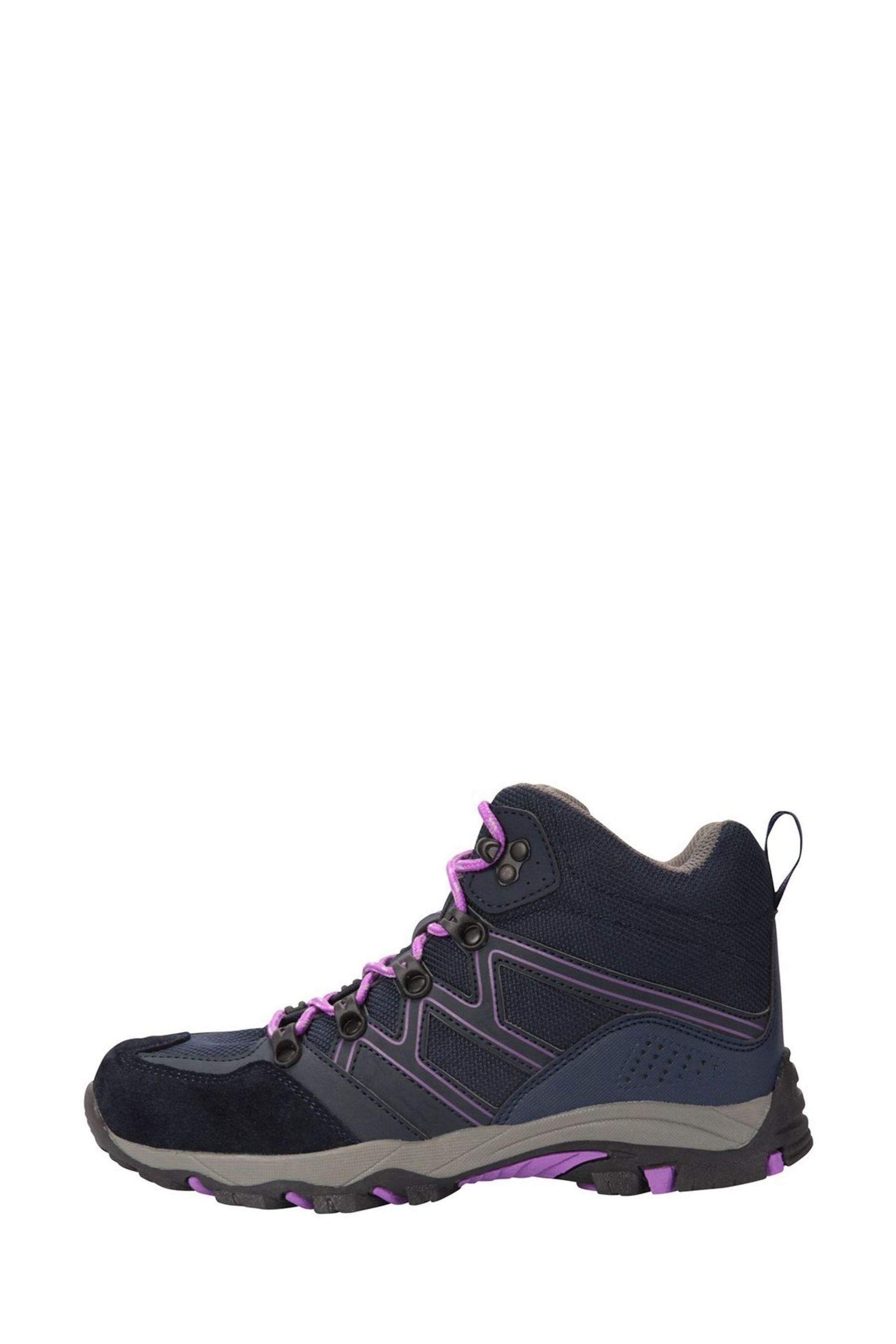 Buy Mountain Warehouse Purple Oscar Kids Walking Boots from the