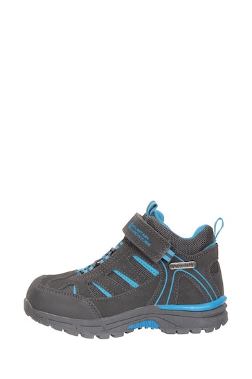 Mountain Warehouse Grey Drift Junior Waterproof Walking Boots