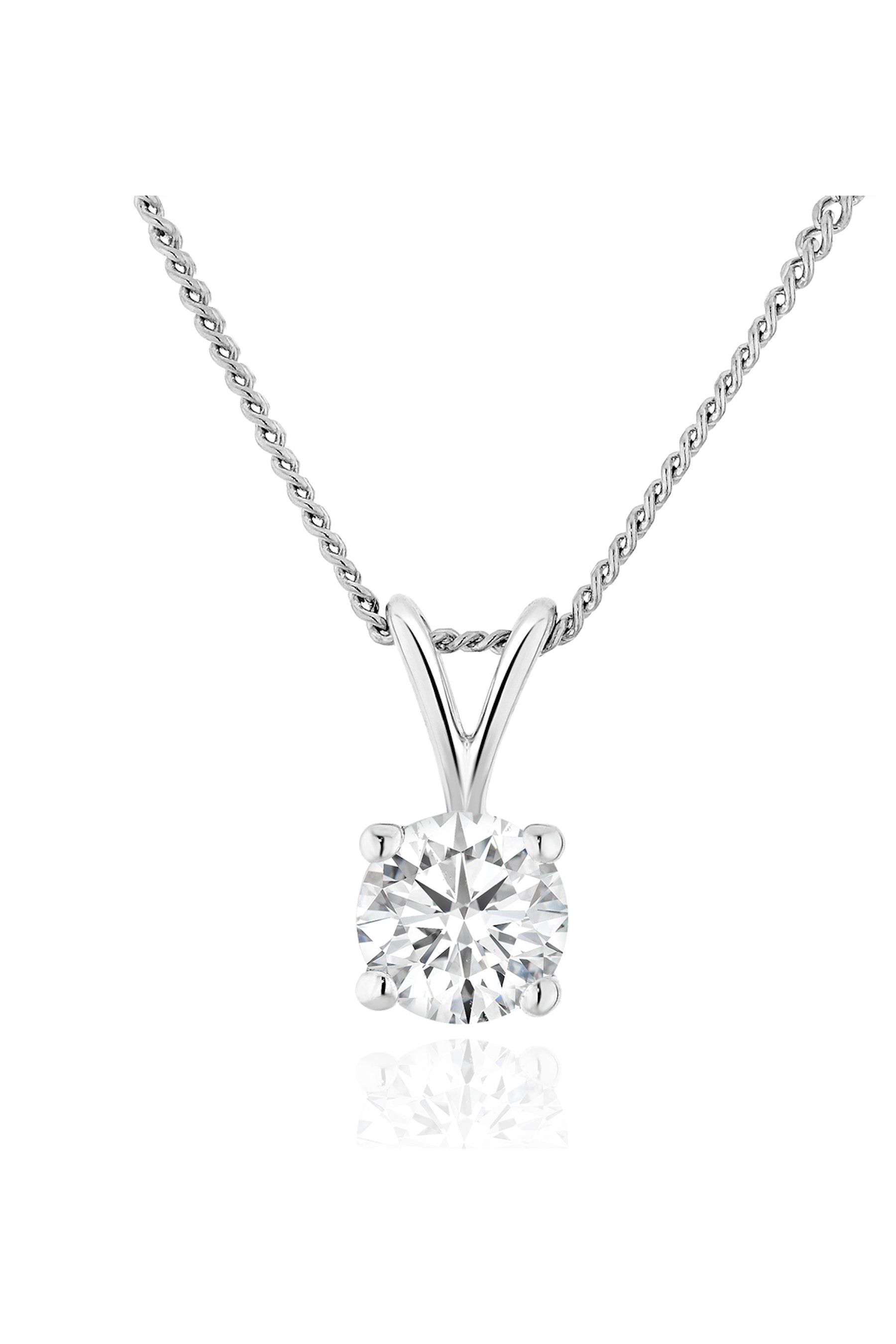 Cheap diamond shop pendant necklace