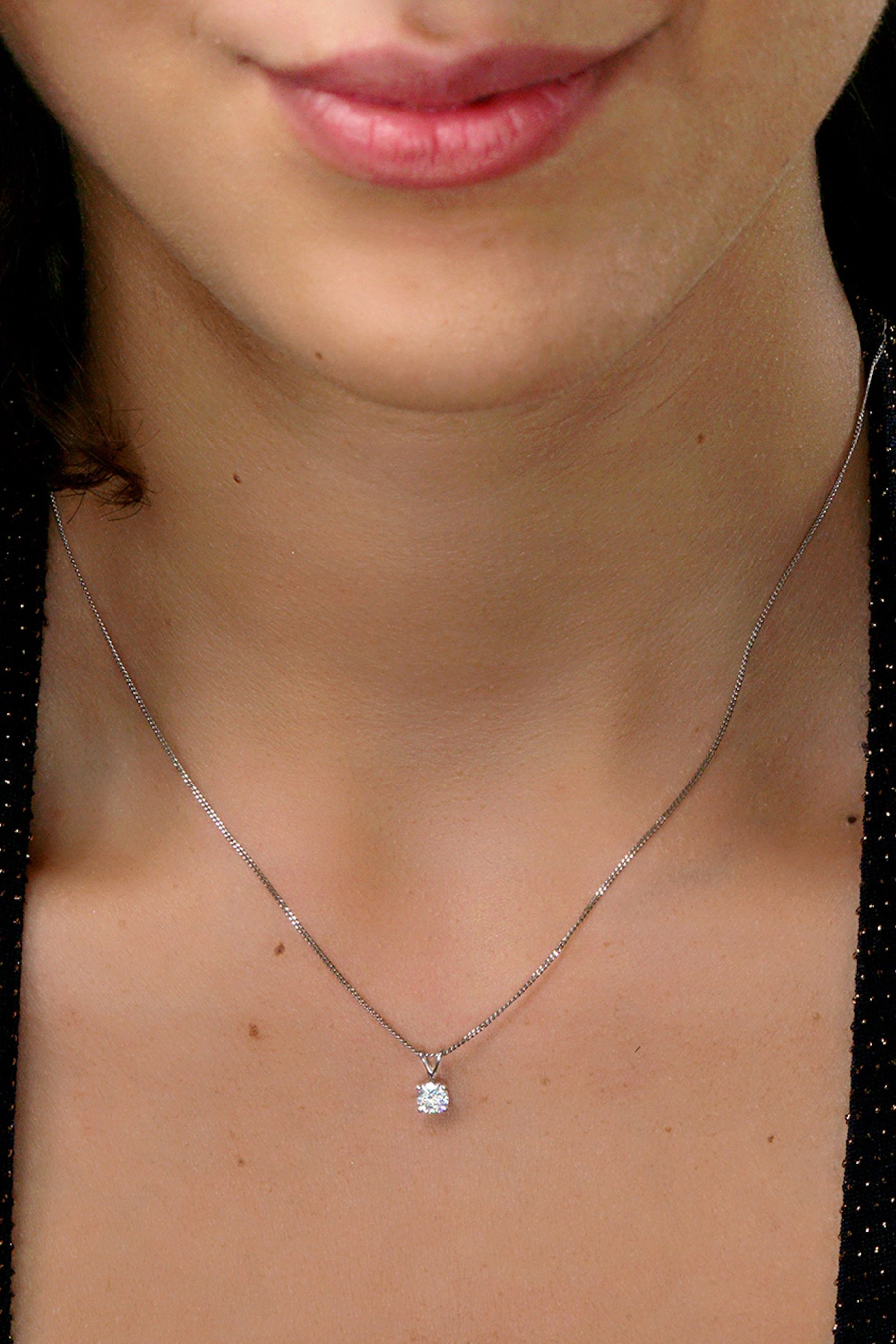 The diamond store on sale necklace