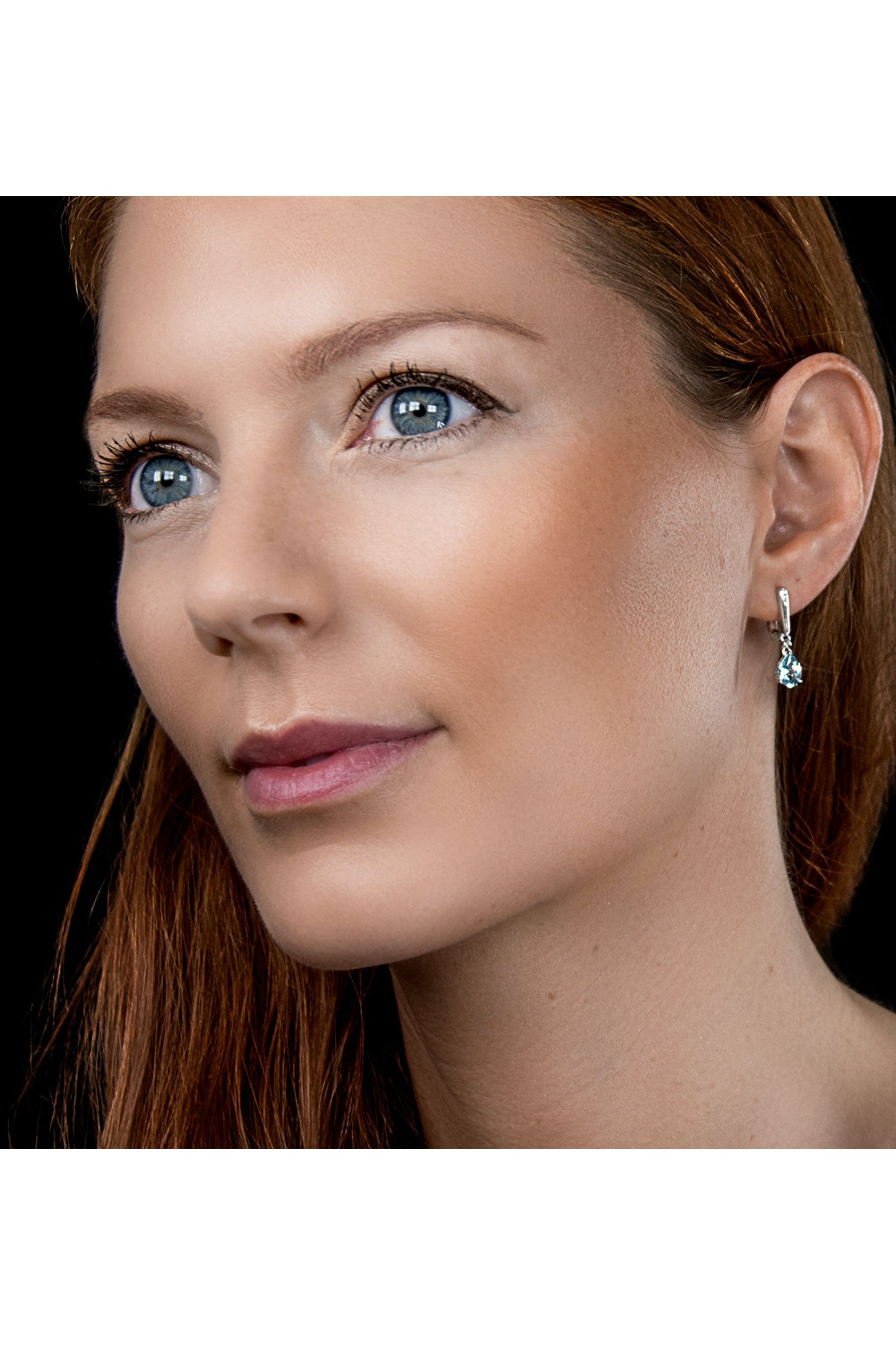 Buy The Diamond Store Blue Stellato Blue Topaz and Diamond