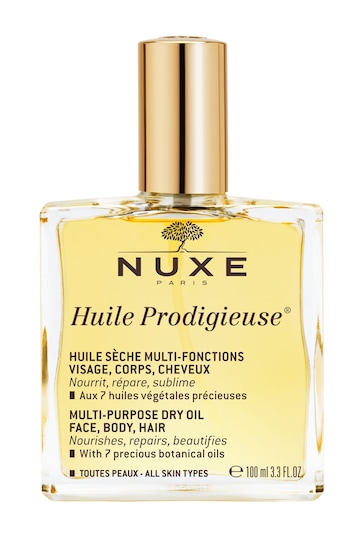 Nuxe Huile Prodigieuse® Multi-Purpose Dry Oil for Face, Body and Hair 100ml