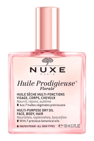 Nuxe Huile Prodigieuse® Florale Multi-Purpose Dry Oil for Face, Body and Hair 100ml