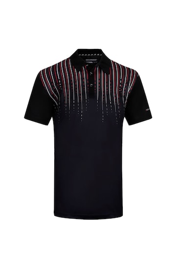 Benross Black Benross Frequency Polo Shirt Male