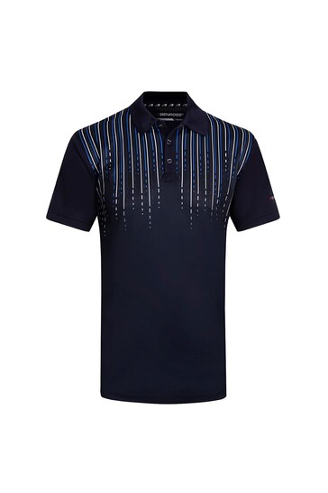Benross Blue Benross Frequency Polo Shirt Male