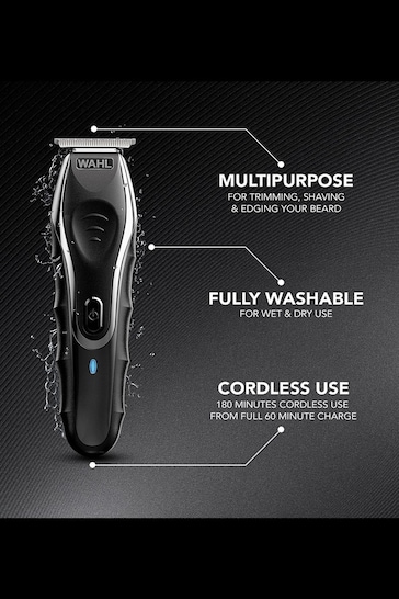 Wahl Trimmer Kit Aqua Blade Rechargeable
