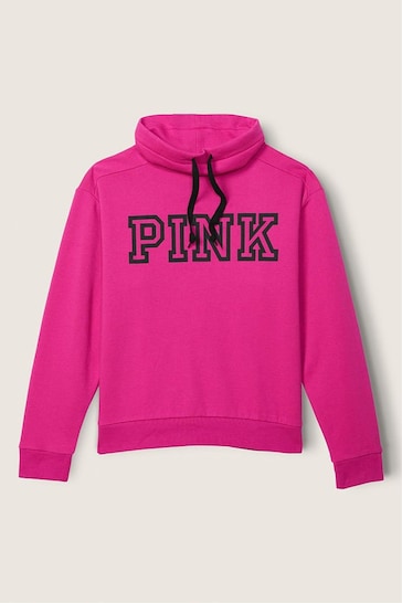 Buy Victoria's Secret PINK Everyday Lounge Cowl Neck Pullover from the ...