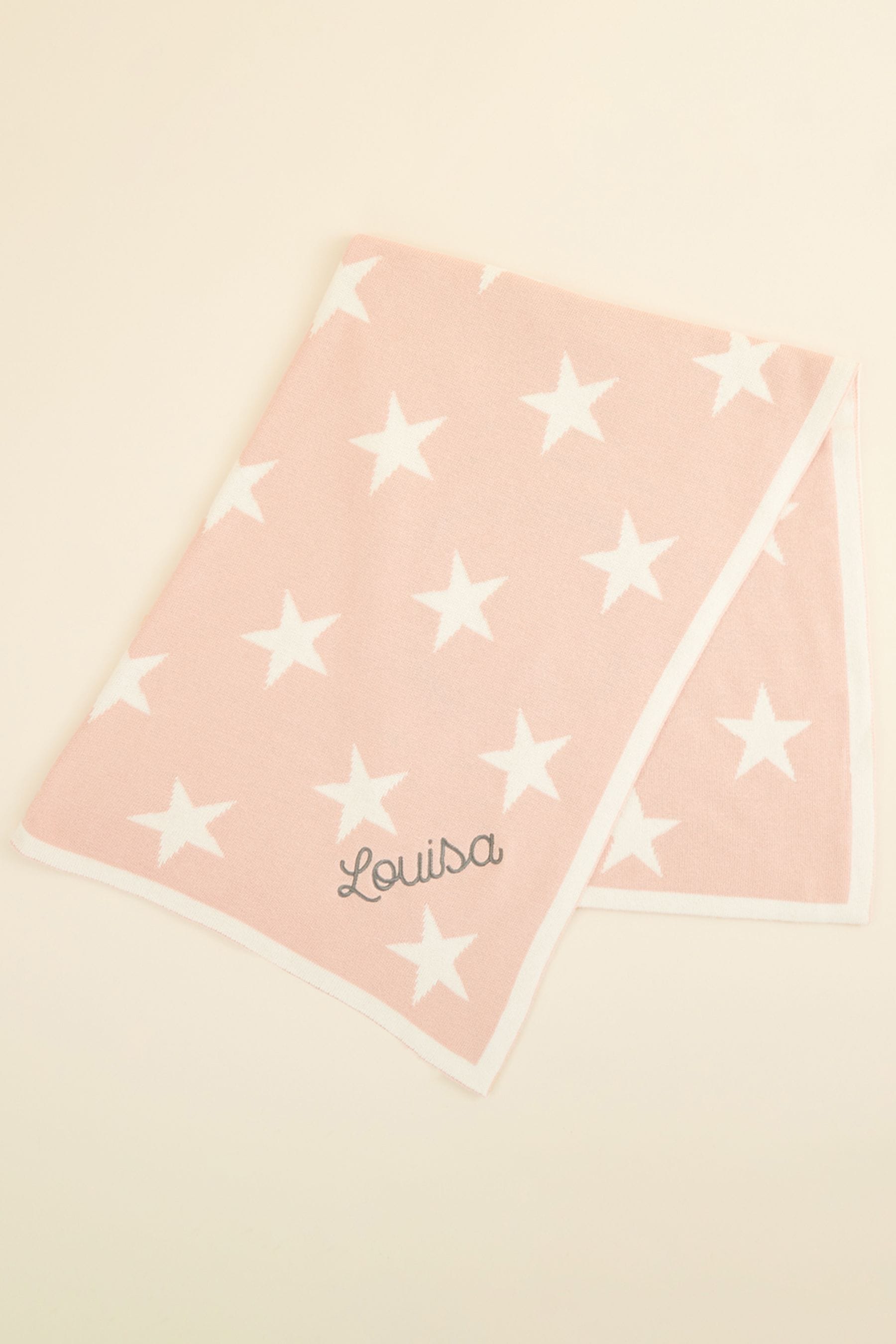 Pink shop star blanket