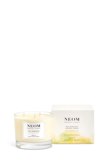 NEOM Feel Refreshed Scented Candle (3 Wicks)