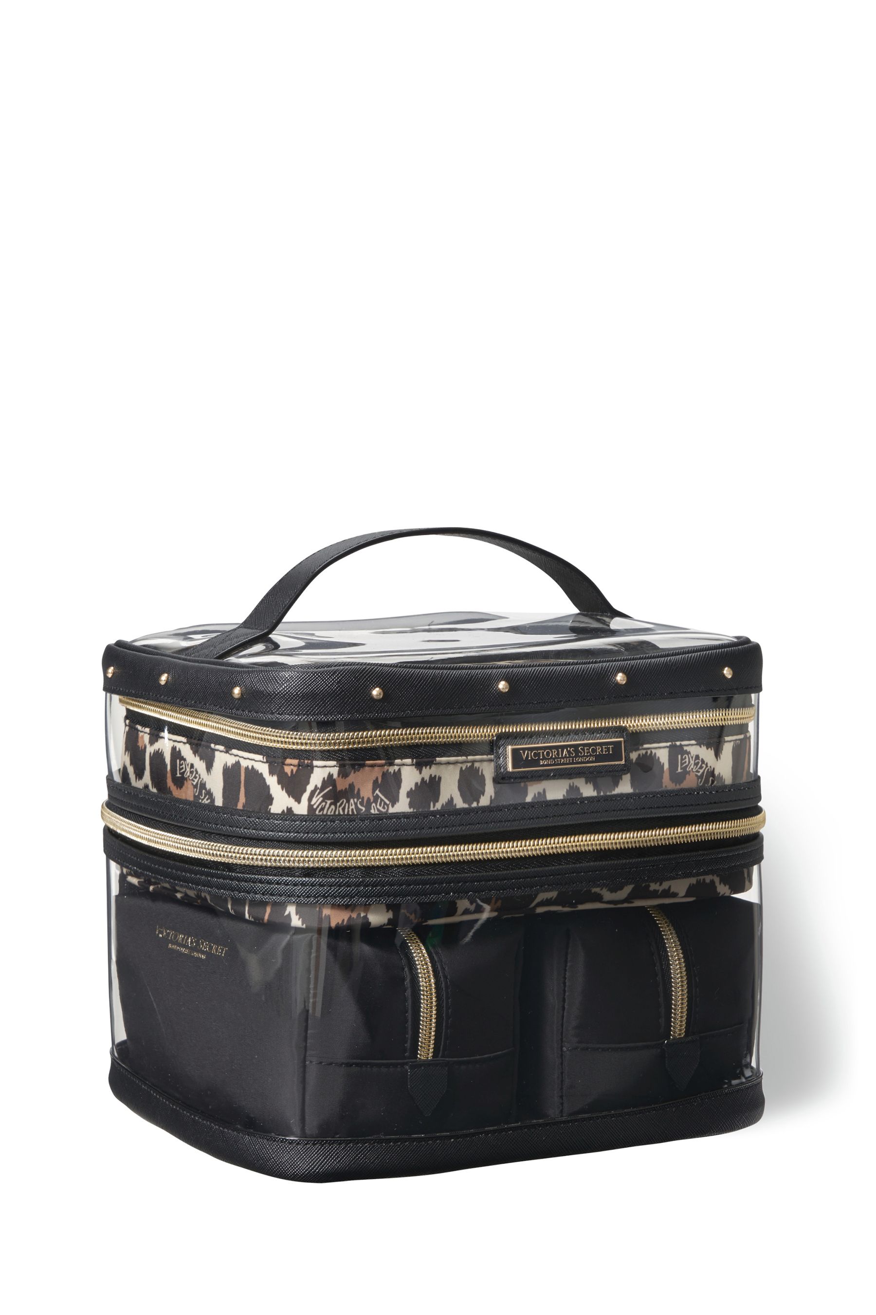 Buy Victoria s Secret Black Leopard 4 in 1 Cosmetic Bag from the