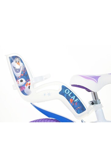 E-Bikes Direct WhiteBlue Dino Disney Licensed Frozen 2 Kids - 14 Inch Mag Wheels
