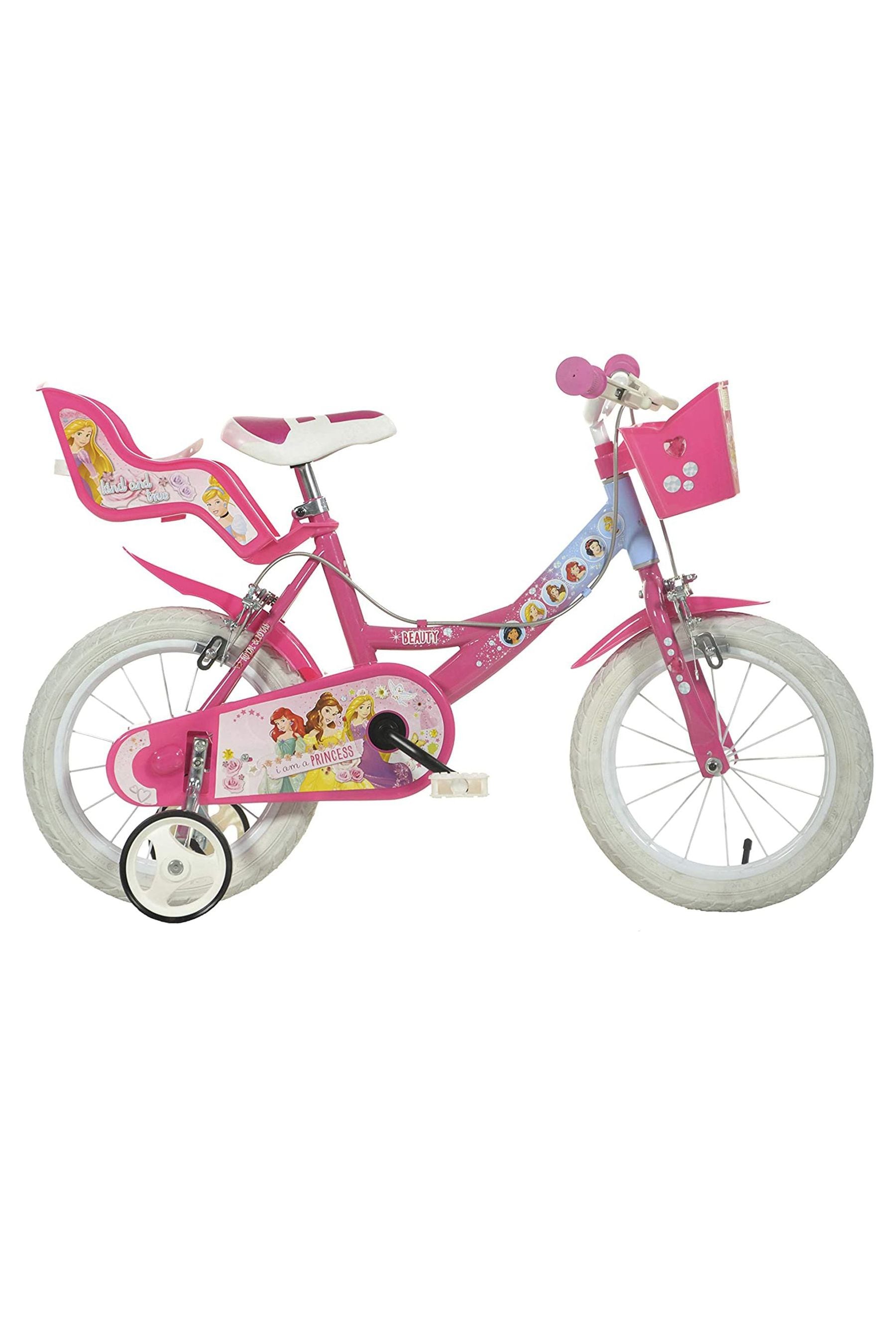 Disney princess bike with doll carrier outlet