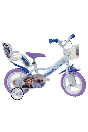 E-Bikes Direct WhiteBlue Dino Disney Licensed Frozen 2 - 12 inch Wheels