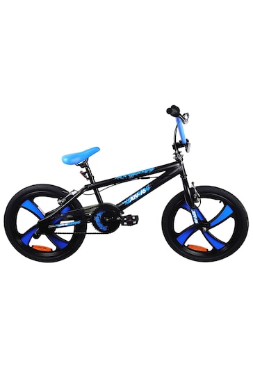 E-Bikes Direct Black XN 16 BMX Bike Boys Freestyle 20 Wheel