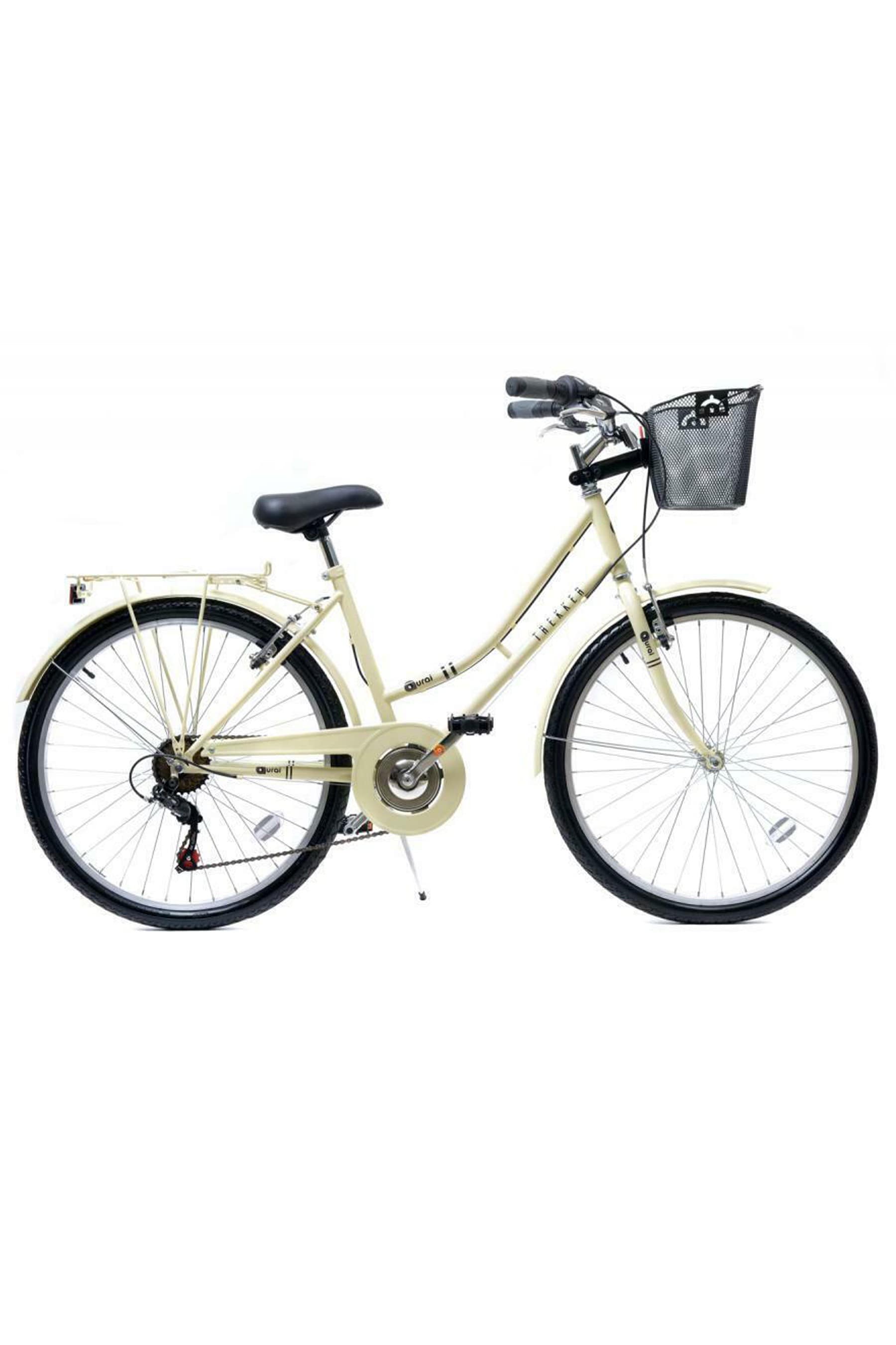 Buy E Bikes Direct White Aurai Trekker Ladies Heritage Bike 26 6
