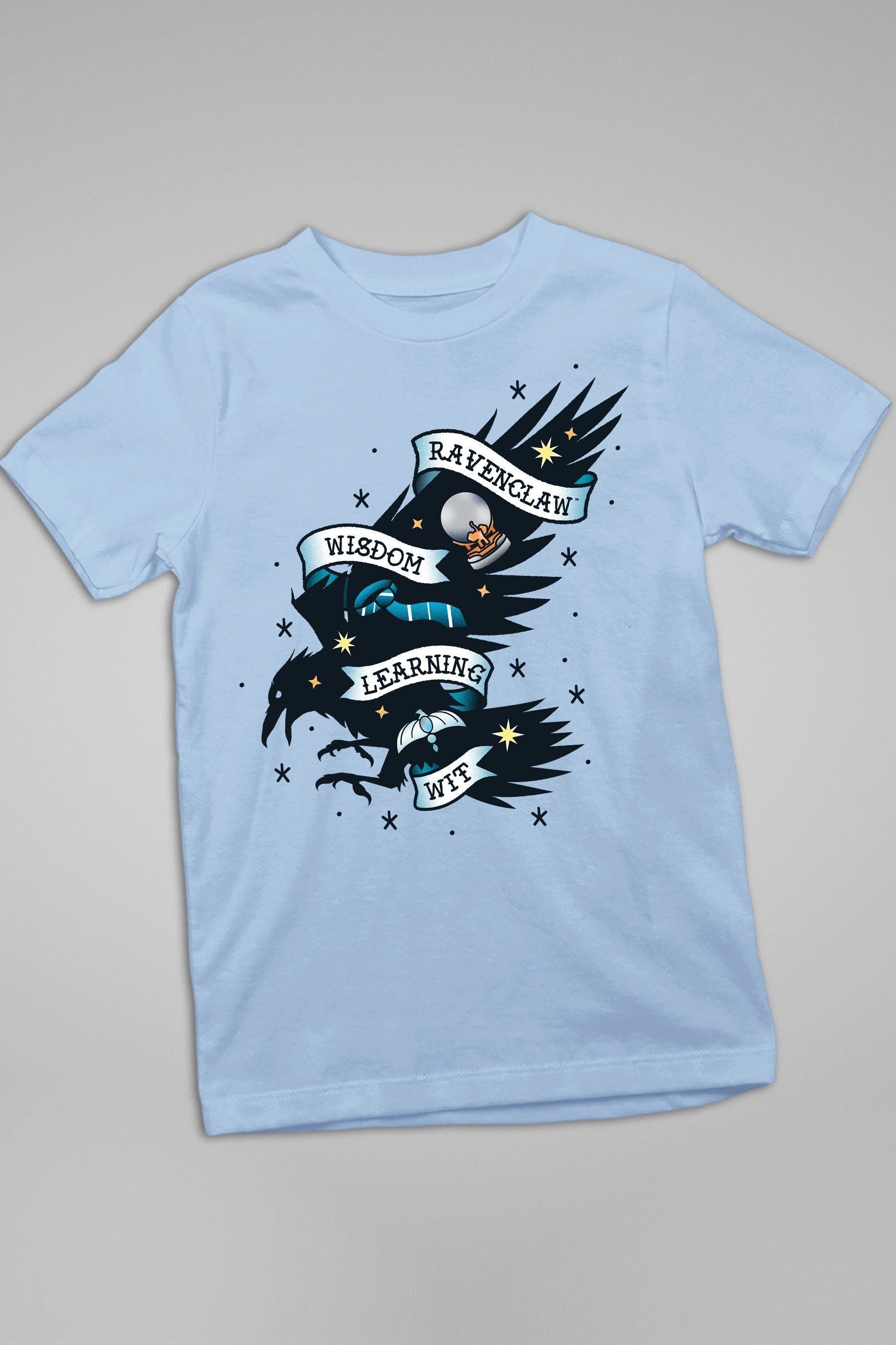 All Every Sky Blue Harry Potter Eagle Of Ravenclaw Wisdom Learning Wit Kids T Shirt