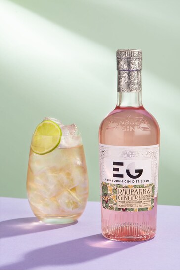 Spicers of Hythe Edinburgh Gin Rhubarb  Ginger Liqueur 50cl