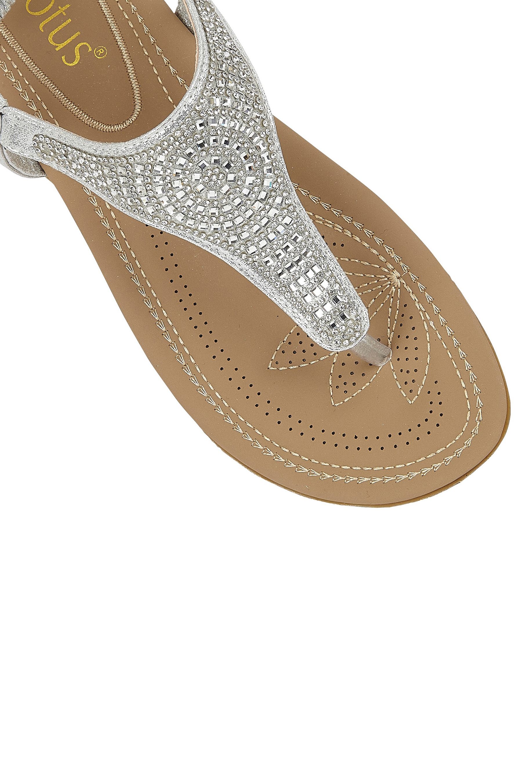 Lotus toe post sandals shop