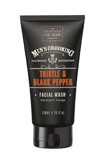 Scottish Fine Soaps Thistle & Black Pepper Facial Wash 150ml