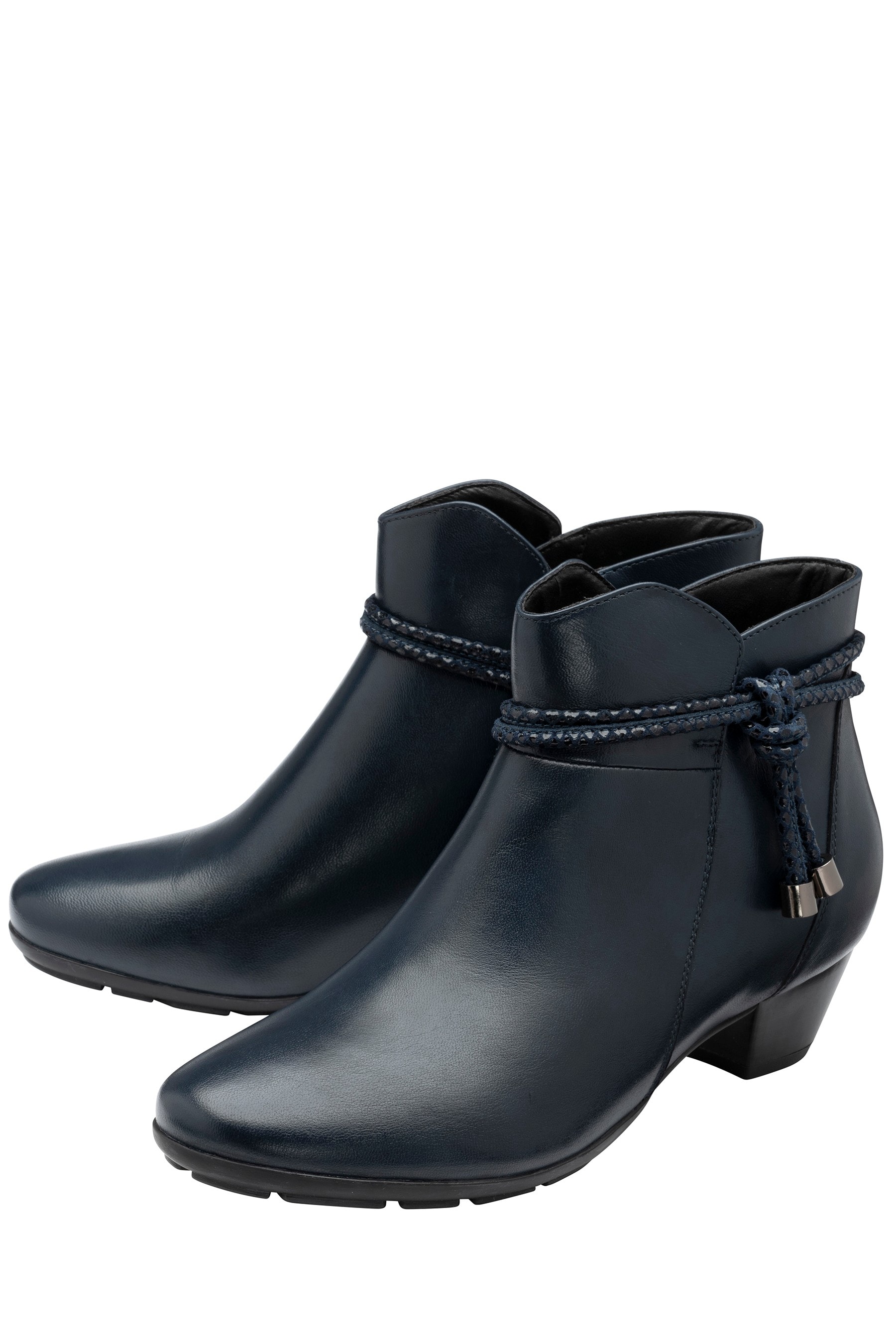 Lotus navy hot sale ankle boots