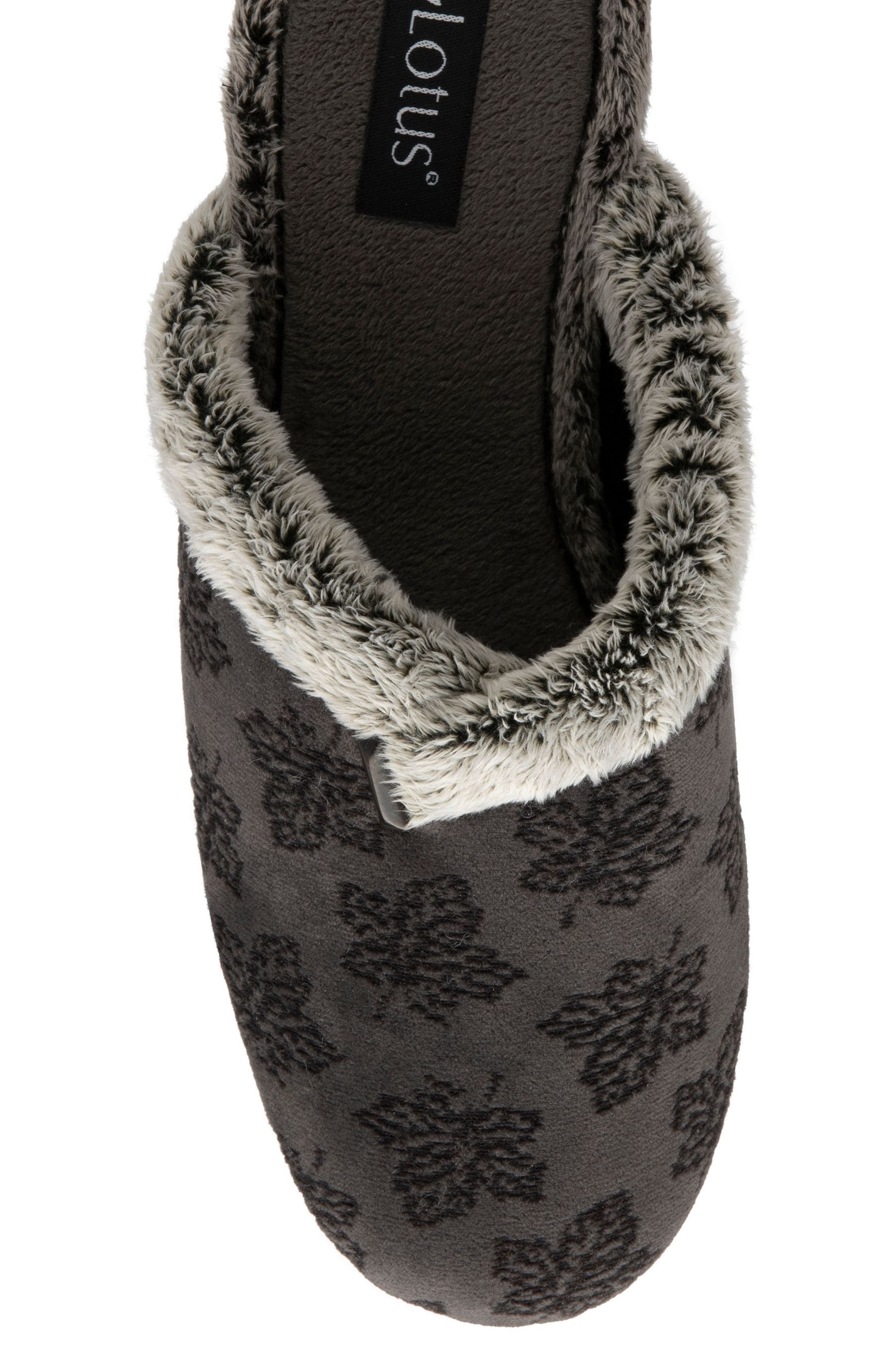 Lotus ladies mule slippers on sale