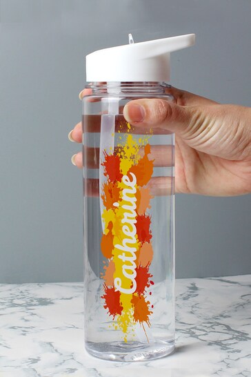 Personalised Splash Water Bottle by PMC