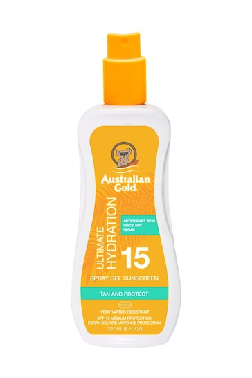 Australian Gold SPF15 Spray Gel Sunscreen