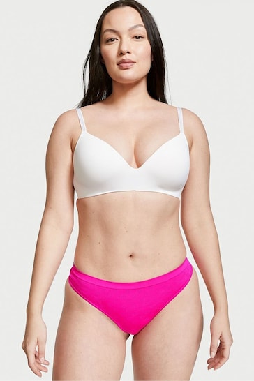 Victoria's Secret Seamless Pointelle Thong Panty