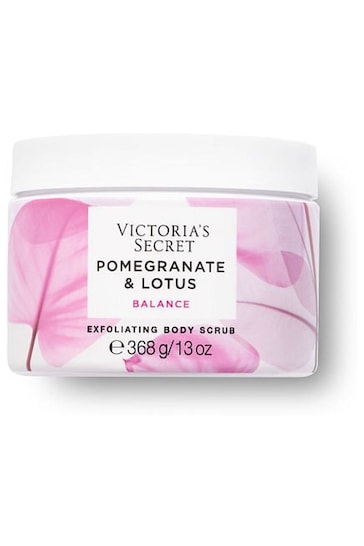 Victoria's Secret Pomegranate Lotus Natural Beauty Exfoliating Body Scrub