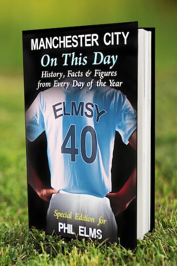 Personalised Manchester City On This Day Book by PMC