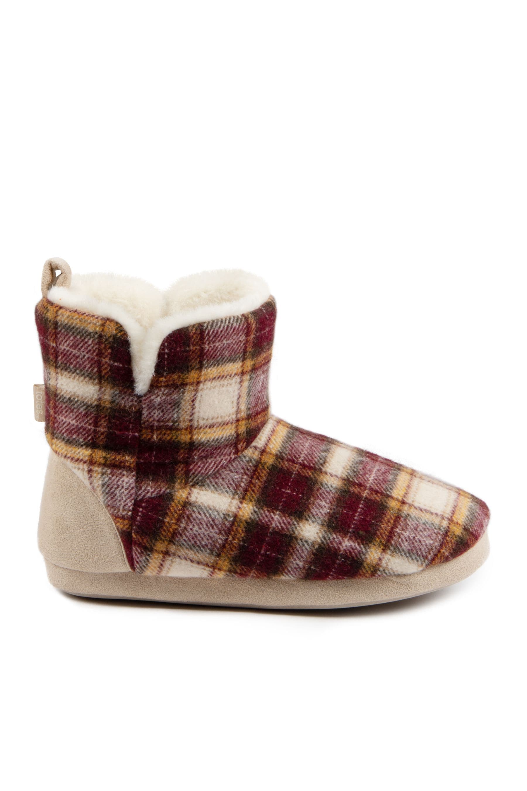 Tartan slipper boots new arrivals